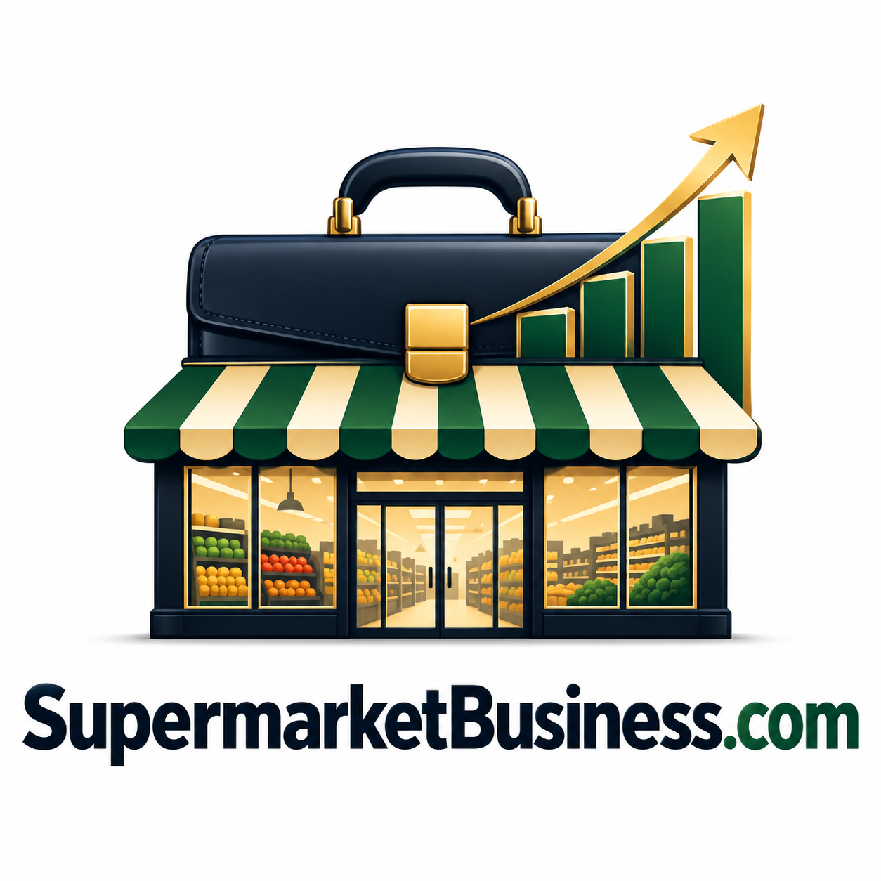 SupermarketBusiness.com domain name artwork